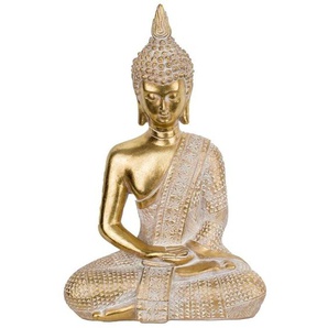 Signes Grimalt - Buddha -Figurenfiguren Buddha -Figur meditiert goldene Buddhas 31x12x21cm 27972