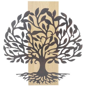 Signes Grimalt - Dekorative Wanddekoration Baum des Lebens für den Garten, moderner Stil, widerstandsfähiges Metall, ideal für drinnen und draußen