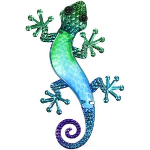 Signes Grimalt - Metall -Ornamentwand auftragen Wand Wandblauer Garten Echsen 18x30x1cm 29842