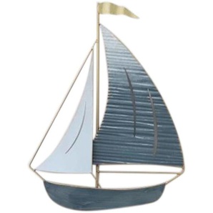 Signes Grimalt - Nautisches Segelboot-Wandornament aus Metall für maritime Dekoration, Wandleuchte im Matrosenstil