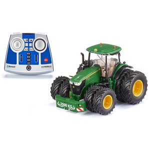 Siku RC-Traktor SIKU Control, John Deere 7290R mit Doppelreifen (6736), inkl. Bluetooth App-Steuerung & Fernsteuermodul, 1:32, mit Licht