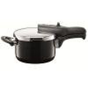 Silit Schnellkochtopf Sicomatic t-plus 2,5l 18cm, Silargan schwarz 3201018075