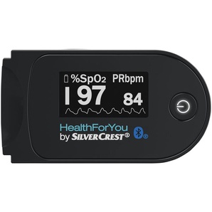 SILVERCREST® PERSONAL CARE Pulsoximeter »SPO 55«,  mit HealthForYou- App
