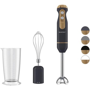 SILVERCREST® KITCHEN TOOLS Stabmixer-Set »SSSH 600 B1«, Holzdesign