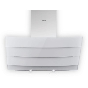 Silverline Kassiopeia Eco KSW 853 W Kopffreihaube 80 cm Edelstahl/Wei�glas