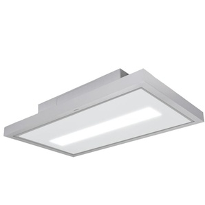 Silverline One Stripe OSUD 124 W Deckenhaube 120 cm Edelstahl/Wei�glas