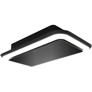 Silverline Side Lighted SLUD 124 s Deckenhaube 120 cm Schwarzglas