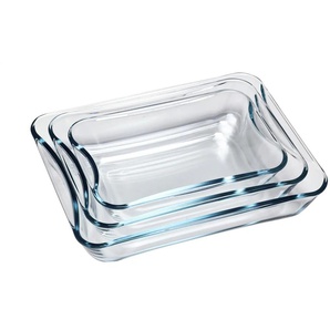 SIMAX Brat- und Backschalenset   ¦ transparent/klar ¦ Glas