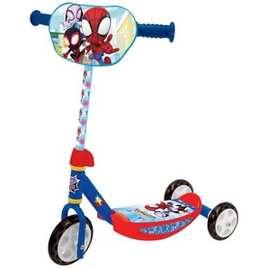 Simba Kinderscooter Spiderman, Mehrfarbig, Metall, Kunststoff, 56x60-67x32 cm, EN 71, höhenverstellbarer Lenker, Outdoor Spielzeug, Kinderfahrzeuge, Scooter & Cityroller