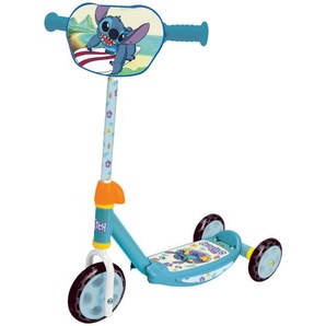 Simba Kinderscooter Stitch, Mehrfarbig, Metall, Kunststoff, 56x60-67x32 cm, EN 71, höhenverstellbarer Lenker, Outdoor Spielzeug, Kinderfahrzeuge, Scooter & Cityroller