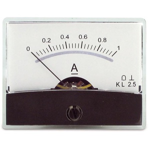 Sintron Distribution GmbH Einbau-Messinstrument mit Spiegelskala, 0...1 A- 204238
