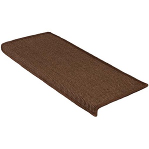 Sisal-Stufenmatte | Pure Nature | Rechteckig | Dunkelbraun | 23,5 x 65 cm