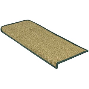 Sisal-Stufenmatte | Pure Nature | Rechteckig | Grün | 23,5 x 65 cm