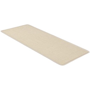 Sisal-Stufenmatte | Pure Nature | Rechteckig - ohne Lippe | Elfenbein | 23,5 x 65 cm
