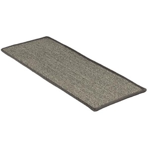 Sisal-Stufenmatte | Pure Nature | Rechteckig - ohne Lippe | Grau | 23,5 x 65 cm