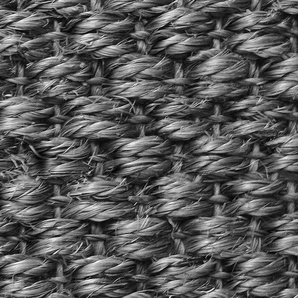 Sisal-Stufenmatte | Tiger-Eye | Anthrazit | 19 x 56 cm | Halbrund
