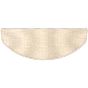 Sisal-Stufenmatten Premium | Elfenbein | 23,5 x 65 cm