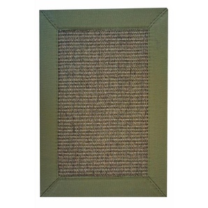 Sisalteppich ASTRA Manaus Teppiche Gr. B/L: 140 cm x 200 cm, 6 mm, 1 St., grün (heugrün) Esszimmerteppiche echtes Sisalprodukt, Wohnzimmer