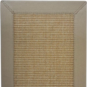 Sisalteppich ASTRA Salvador Teppiche Gr. B/L: 165 cm x 235 cm, 6 mm, 1 St., braun (chablis) Flachgewebeteppich Kurzflorteppich Sisalteppich Teppich Webteppich Sisalteppiche Teppiche echtes Sisalprodukt, Wohnzimmer