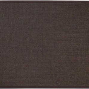 Sisalteppich DEKOWE Mara S2 mit Bordüre Spezial Teppiche Gr. B/L: 100 cm x 150 cm, 5 mm, 1 St., braun (mocca) Esszimmerteppiche 100% Sisal, auch als Läufer, Wohnzimmer
