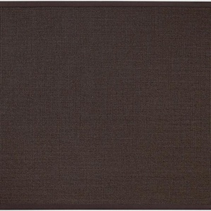 Sisalteppich DEKOWE Mara S2 mit Bordüre Spezial Teppiche Gr. B/L: 300 cm x 350 cm, 5 mm, 1 St., braun (mocca) Esszimmerteppiche 100% Sisal, auch als Läufer, Wohnzimmer