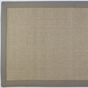 Sisalteppich HOME AFFAIRE Arradon Teppiche Gr. B/L: 200 cm x 290 cm, 5 mm, 1 St., grau (kieselgrau) Esszimmerteppiche