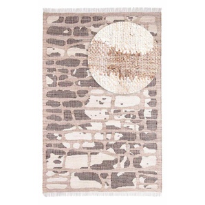Sisalteppich MORGENLAND Sisalteppich - Alistair grau Teppiche Gr. B/L: 150 cm x 200 cm, 6 mm, 3 m², 1 St., braun Juteteppiche SisalOptik