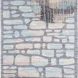 Sisalteppich MORGENLAND Sisalteppich - Alistair grau Teppiche Gr. B/L: 150 cm x 200 cm, 6 mm, 3 m², 1 St., schwarz Juteteppiche SisalOptik