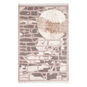 Sisalteppich MORGENLAND Sisalteppich - Alistair grau Teppiche Gr. B/L: 190 cm x 290 cm, 6 mm, 5,51 m², 1 St., braun Juteteppiche SisalOptik