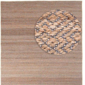 Sisalteppich MORGENLAND Sisalteppich - Cosmo braun Teppiche Gr. B/L: 160 cm x 230 cm, 7 mm, 3,68 m², 1 St., braun Juteteppiche SisalOptik