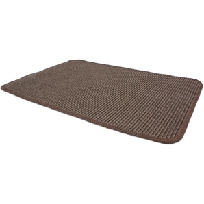 Sisalteppich PRIMAFLOR-IDEEN IN TEXTIL SISALLUX Teppiche Gr. B/L: 67 cm x 140 cm, 6 mm, 1 St., braun Flachgewebeteppich Kurzflorteppich Sisalteppich Teppich Webteppich Sisalteppiche Teppiche Obermaterial: 100% Sisal, ideal im Wohnzimmer & Schlafzimmer