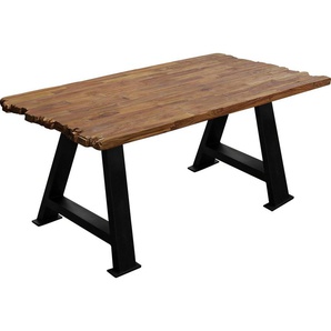 SIT Esstisch Tops&Tables, aus recyceltem Altholz