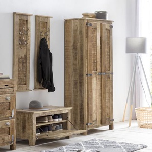 Garderoben-Set SIT Frigo, beige (natur), Kastenmöbel-Sets, Topseller