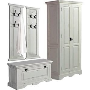 SIT Garderoben-Set Toledo, (4-St), im Shabby Chic Stil, 4-teilig