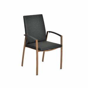 SIT Mobilia Talisma Cobre Stapelsessel gepolstert Edelstahl Kupfer verchromt 33INX31K-90