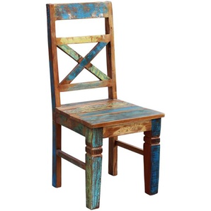 SIT Möbel RIVERBOAT Stuhl Altholz mit starken Gebrauchsspuren