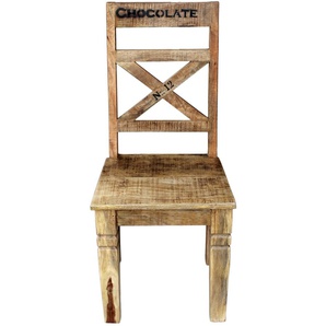 SIT Möbel RUSTIC Stuhl lackiertes Mangoholz mit starken