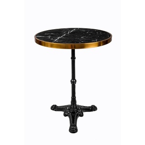 SIT Möbel THIS & THAT Tisch Ø57 cm Gußeisen/Marmor