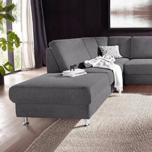 sit&more Ecksofa Belfort L-Form, wahlweise mit Vorziehsitz und Bettkasten