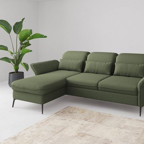 sit&more Ecksofa Emely, inkl. Sitztiefenverstellung, wahlweise mit Bettfunktion,Bettkasten,Kopf- & Armteilverstellung