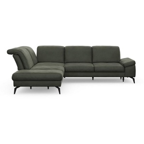 sit&more Ecksofa Cabana L-Form, mane, wahlweise mit Sitztiefen-,Armlehnen- und Kopfteilfunktion