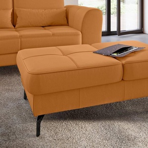 sit&more Hocker Bendigo, mit Klappfunktion, Bodenfreiheit 12 cm, wahlweise in 2 Fußfarben