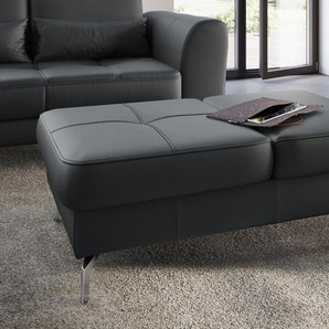 sit&more Hocker Bendigo, mit Klappfunktion, Bodenfreiheit 12 cm, wahlweise in 2 Fußfarben