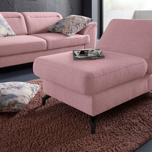 sit&more Hocker, Fußhöhe 12 cm, mit Klappfunktion, wahlweise in 2 Fußfarben
