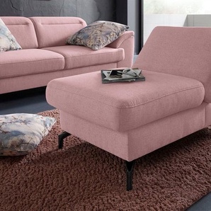 sit&more Hocker, Fußhöhe 15cm, mit Klappfunktion, wahlweise in 2 Fußfarben