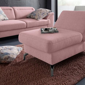 sit&more Hocker, Fußhöhe 15cm, mit Klappfunktion, wahlweise in 2 Fußfarben