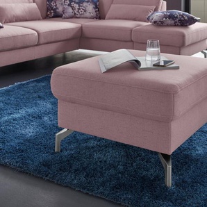 sit&more Hocker, Fußhöhe 15cm, wahlweise mit unterschiedlichen Fußfarben