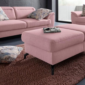 sit&more Hocker Percy, Fußhöhe 12 cm, mit Klappfunktion, wahlweise in 2 Fußfarben
