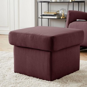 sit&more Stauraumhocker Melissa, klassisches Design, optional in dem mit Wasser zu reinigendem Bezug