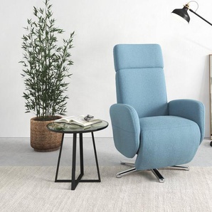 sit&more TV-Sessel Grenoble, inkl. Kopfteilverstellung und kabelgebundener Fernbedienung, wahlweise mit 2 Motoren und Akku und Aufstehhilfe